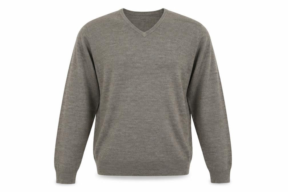 Marks & Spencer Mens Beige  Knit Pullover Jumper Size L