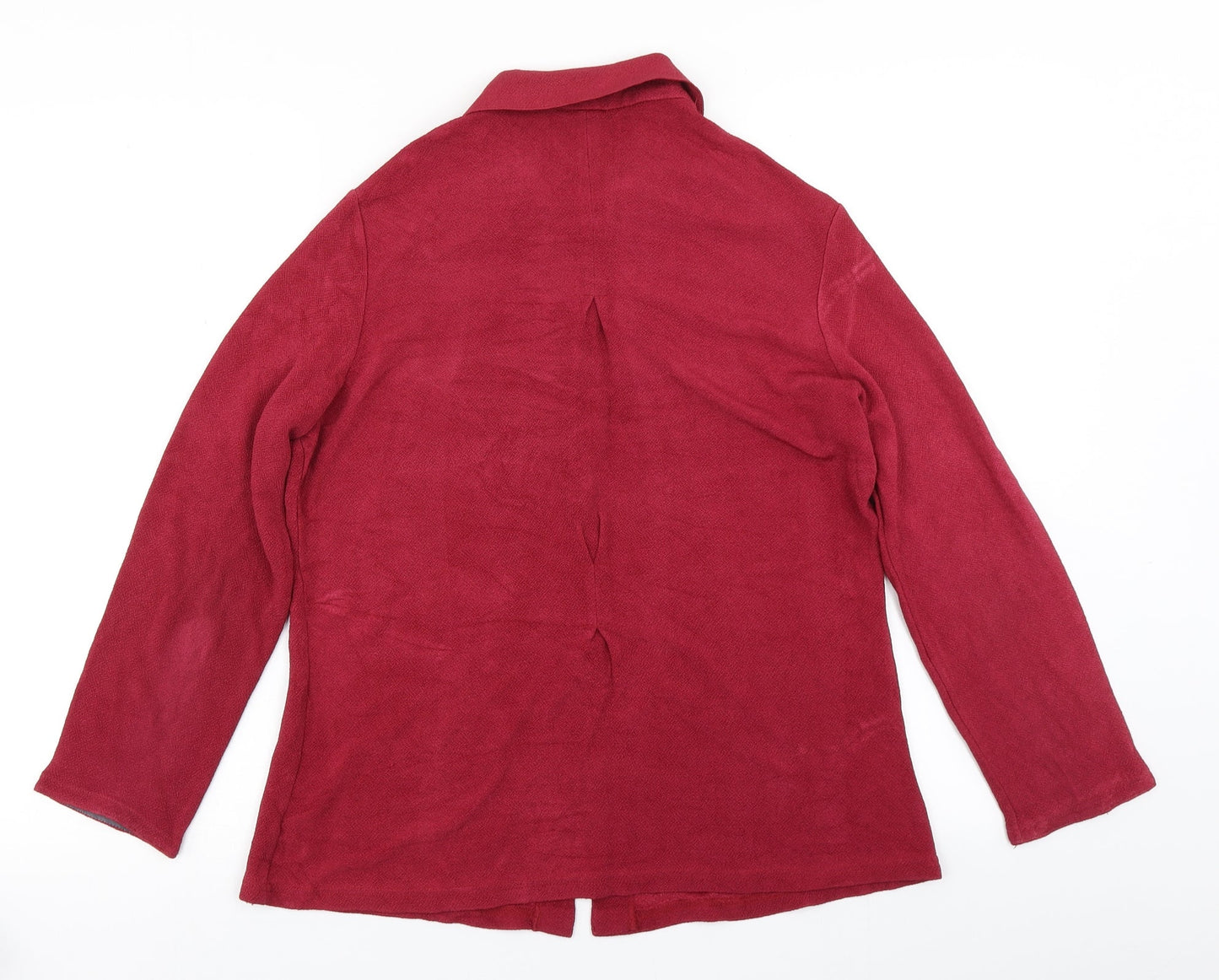 Orvis Womens Red   Basic Button-Up Size M