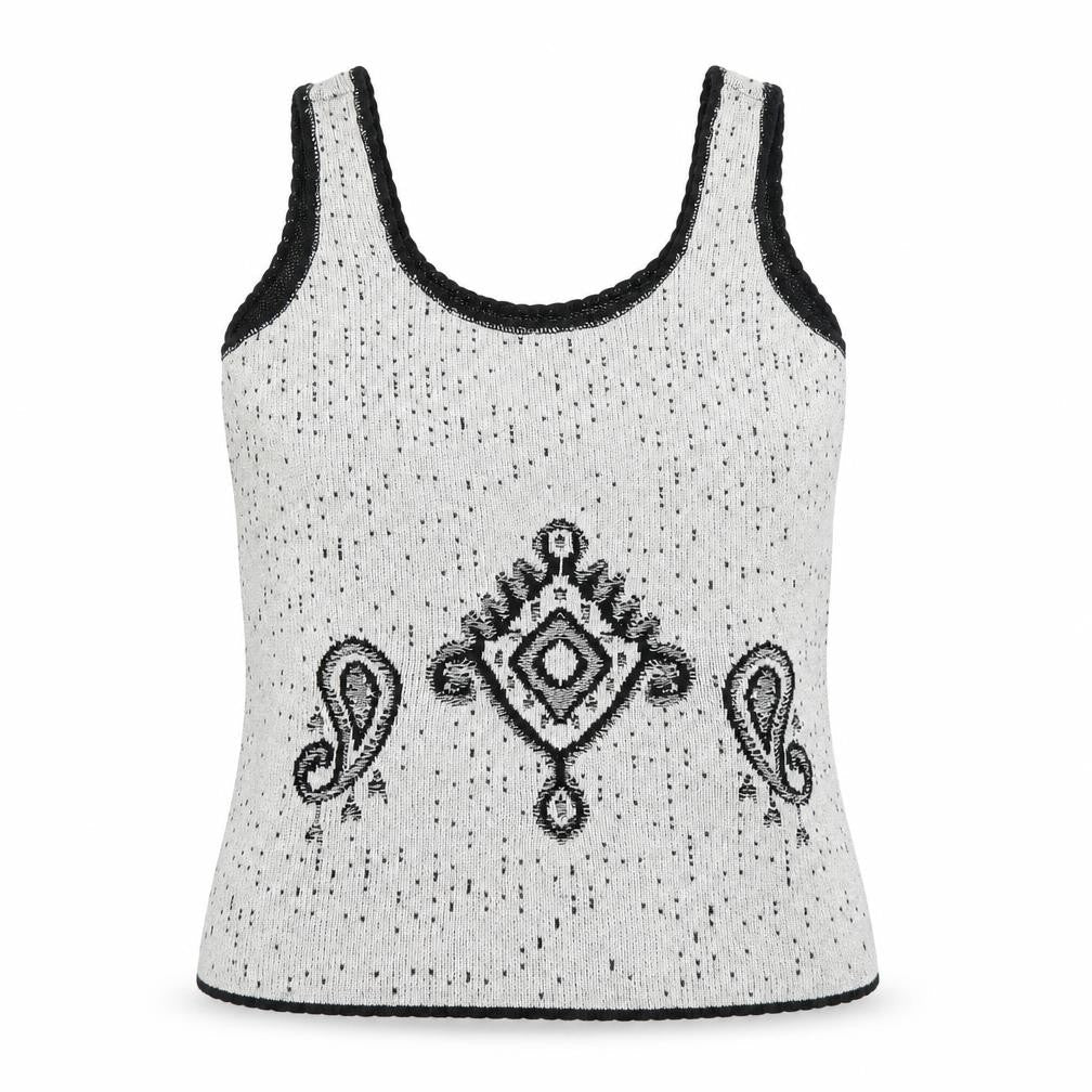 G21 Womens Grey  Knit Basic Tank Size 14