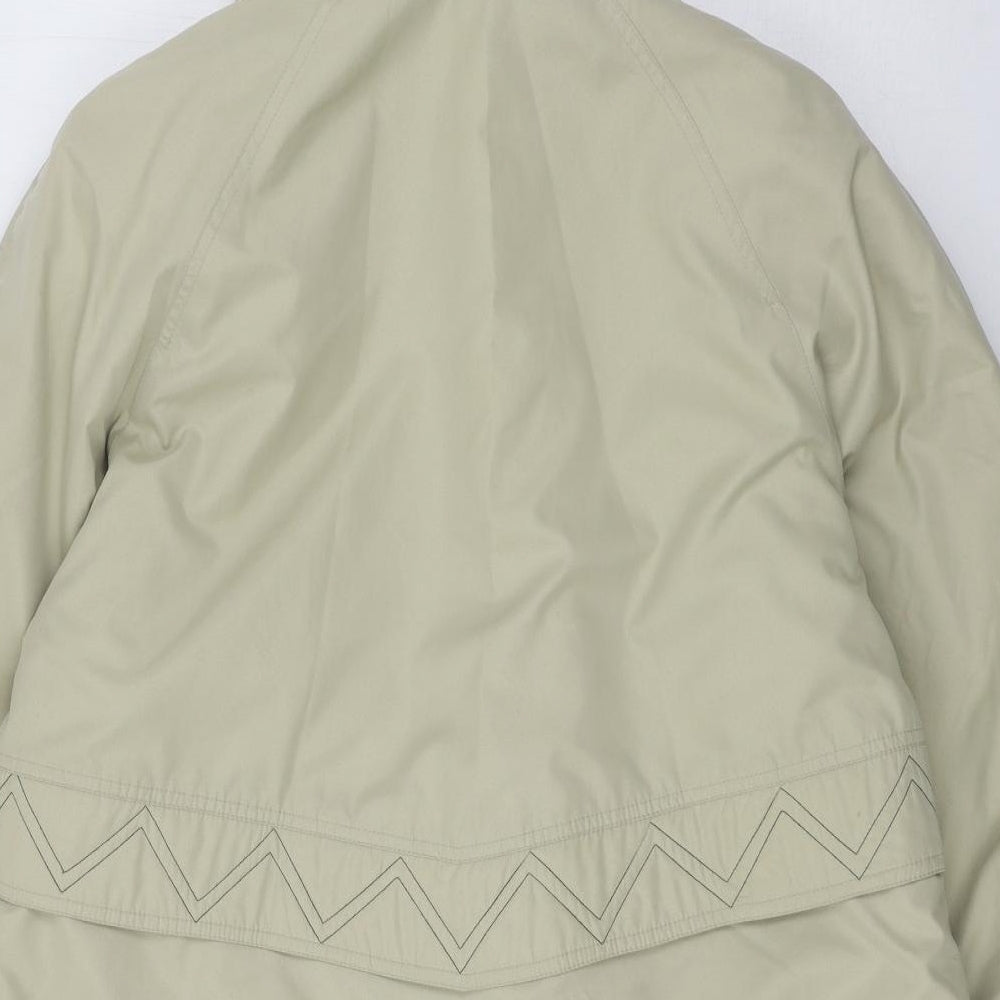 Jessica Reid Womens Beige   Parka Coat Size 14