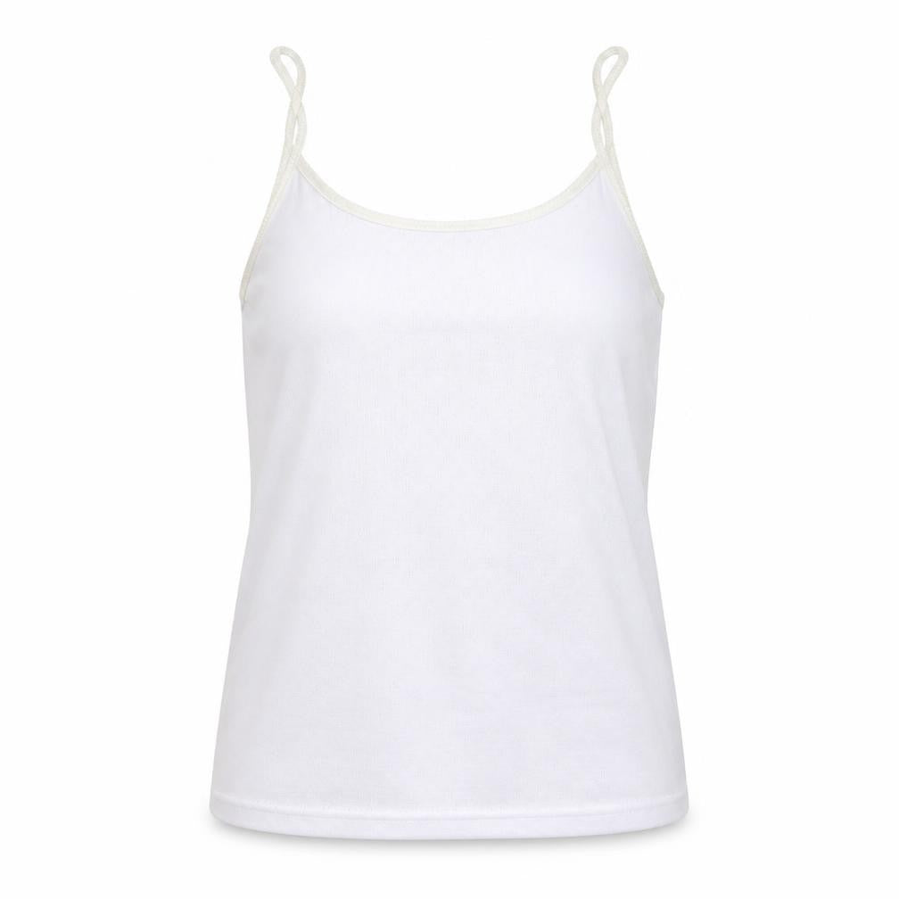 Preworn Womens White  Jersey Basic Tank Size M
