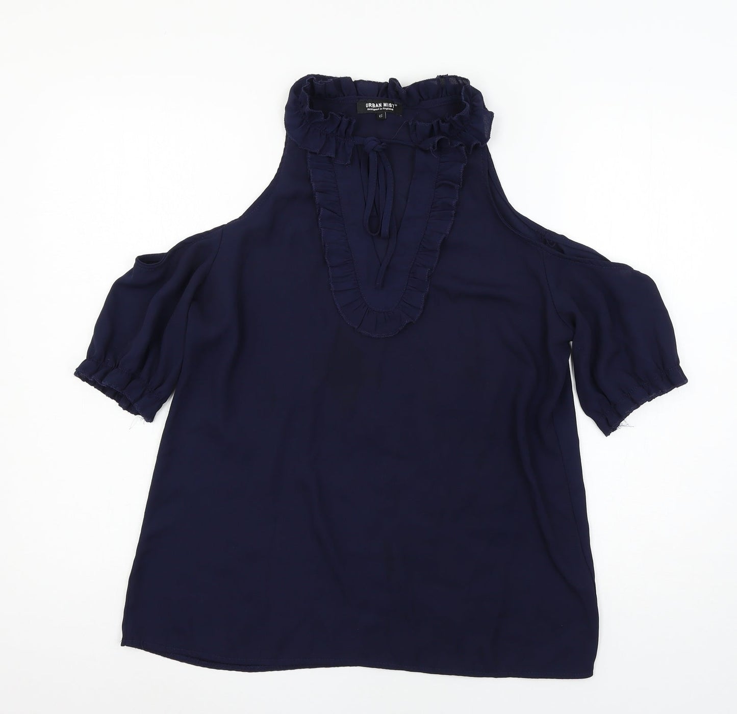 Urban Mist Womens Blue   Basic Blouse Size 10