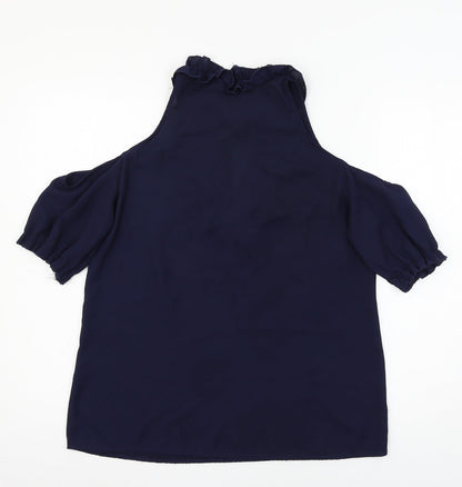Urban Mist Womens Blue   Basic Blouse Size 10