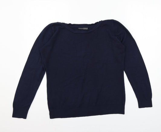 Atmosphere Womens Blue  Knit Pullover Jumper Size 16