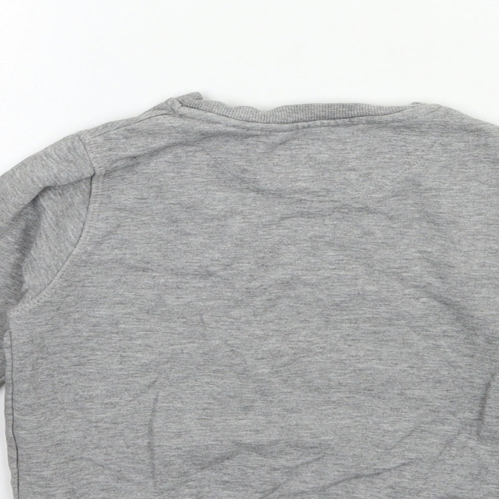 Zara Boys Grey   Pullover Jumper Size 4 Years