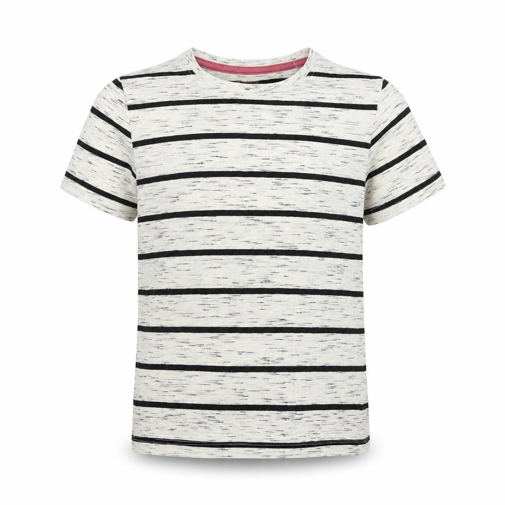TU Boys Beige Striped  Basic T-Shirt Size 10 Years