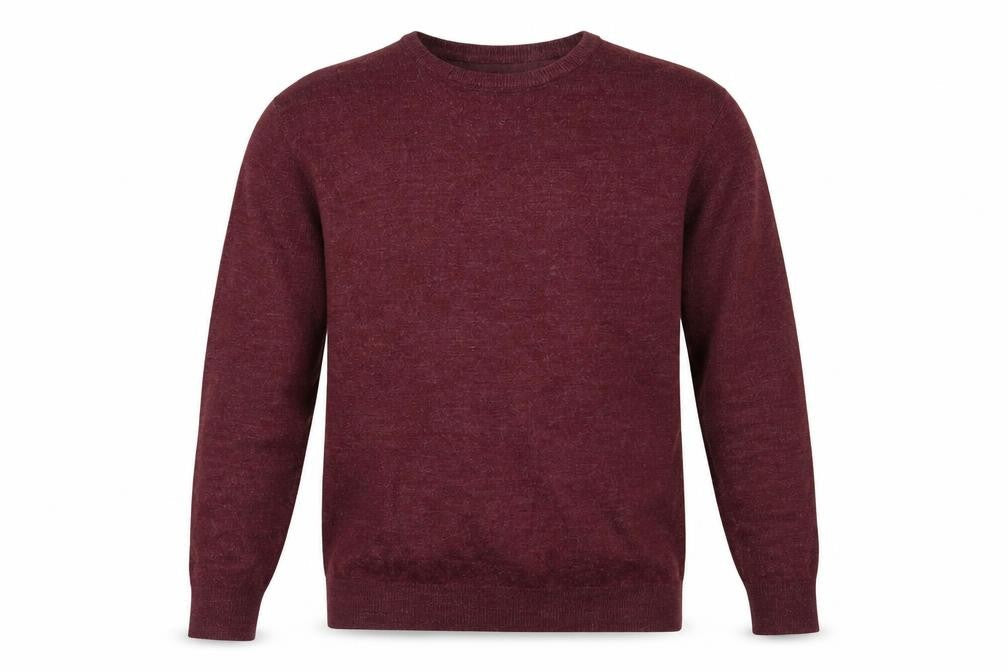 Cedarwood State Mens Red Knit Pullover Jumper Size M