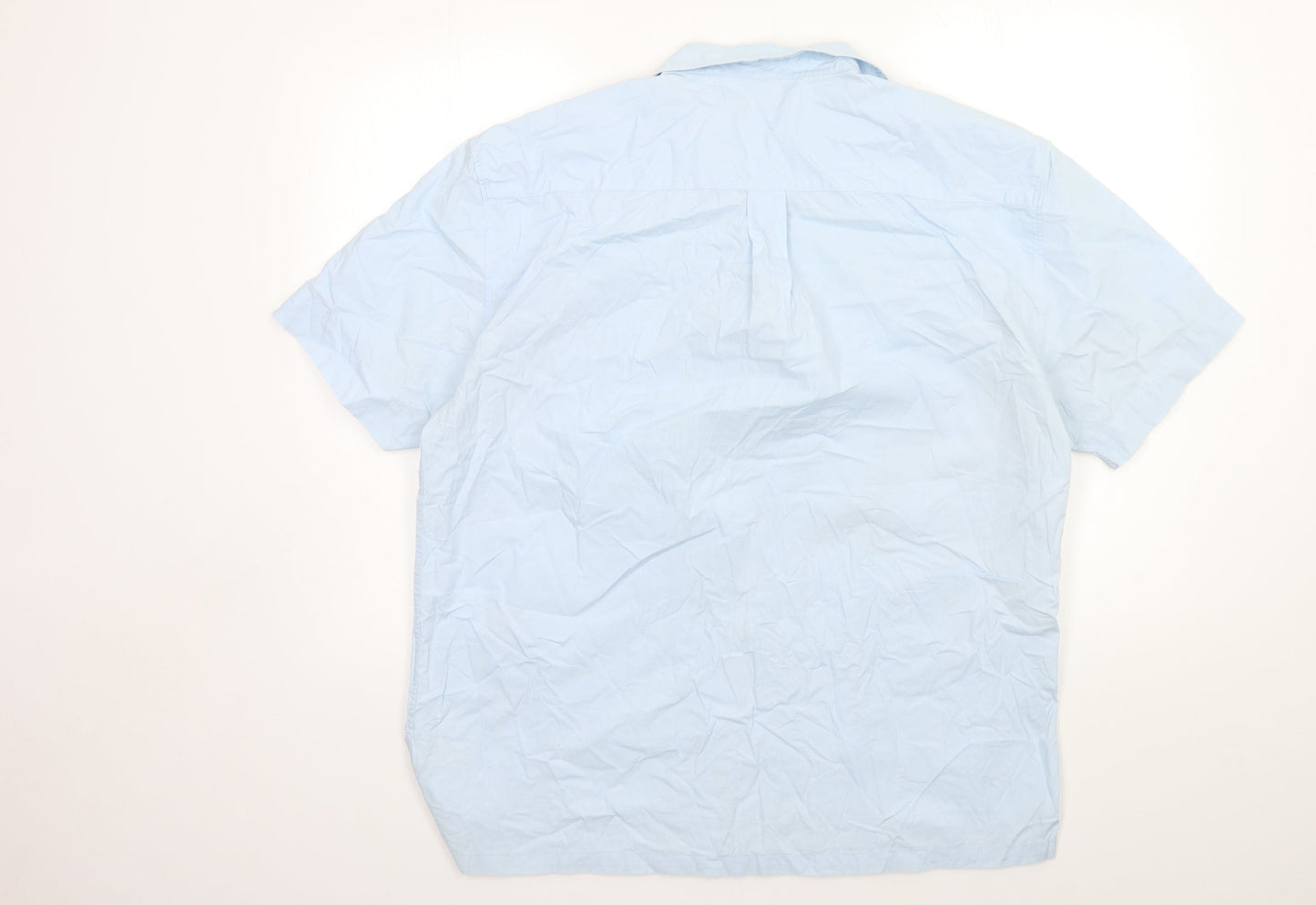 John Mens Blue    Button-Up Size XL