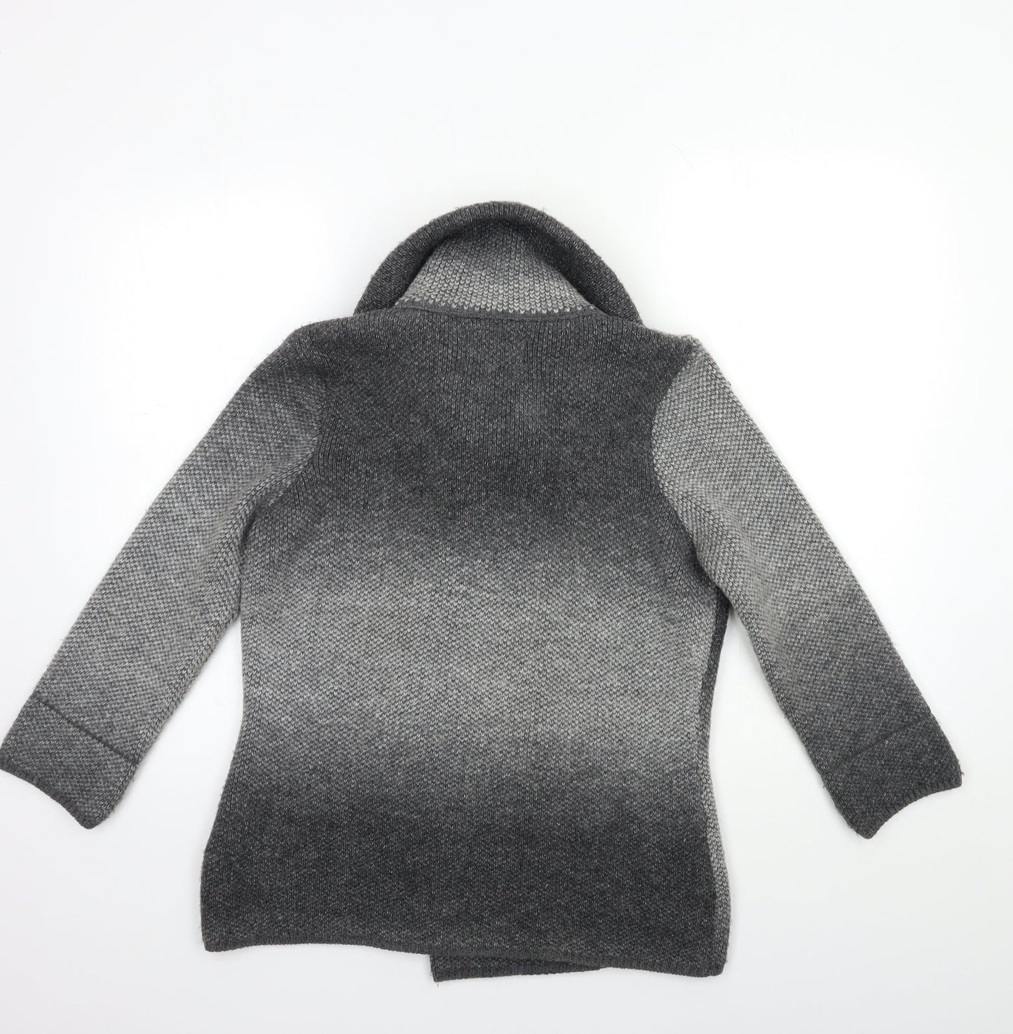 Per Una Womens Grey   Jacket Coatigan Size 12