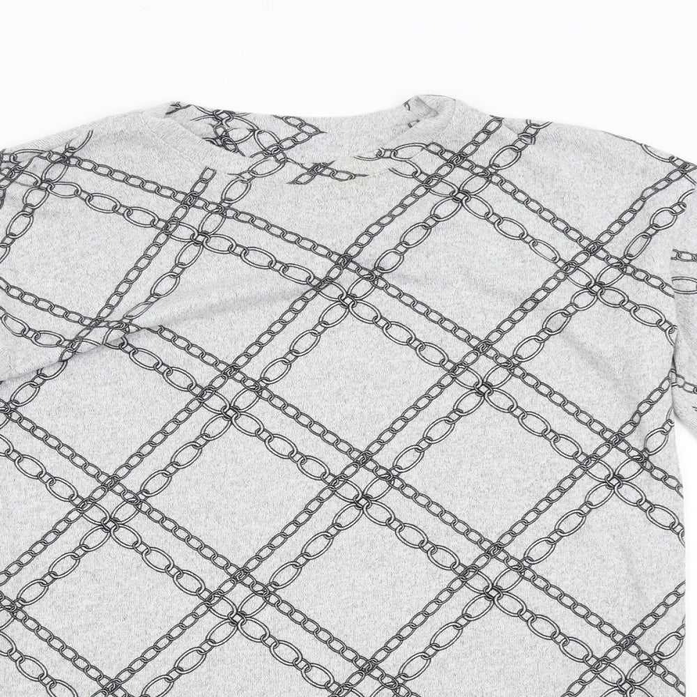 F&F Womens Grey   Pullover Jumper Size 10