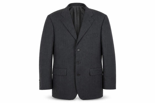 Woven Mens Grey   Jacket Suit Jacket Size 40