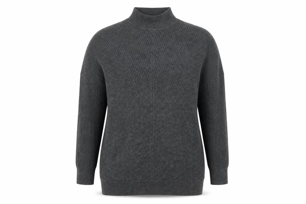 M&Co Womens Grey   Pullover Jumper Size 10