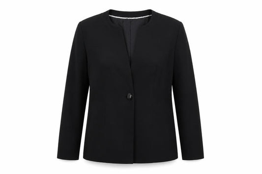Klass Womens Black   Jacket Blazer Size L
