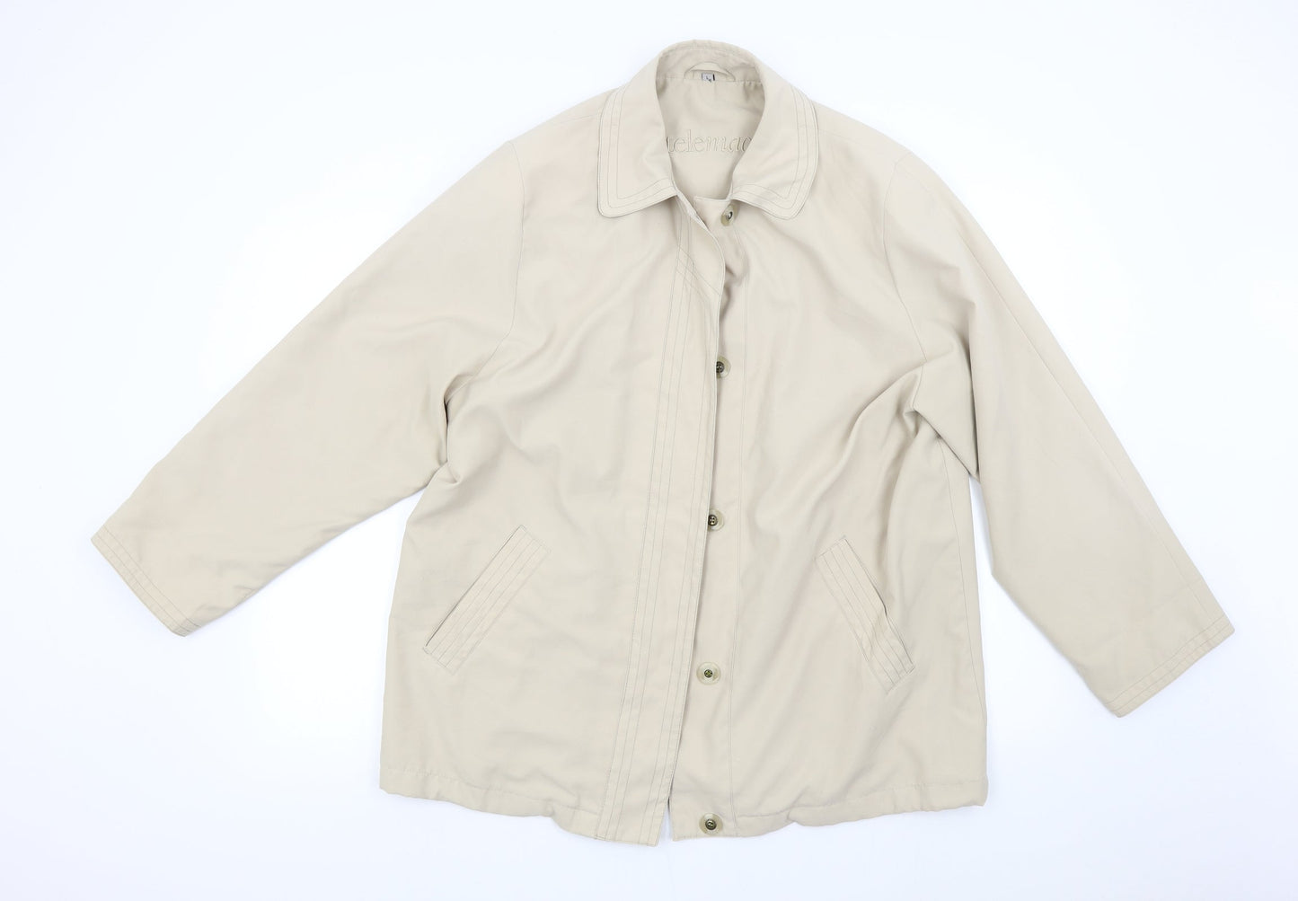 Telemac Womens Beige   Jacket  Size L