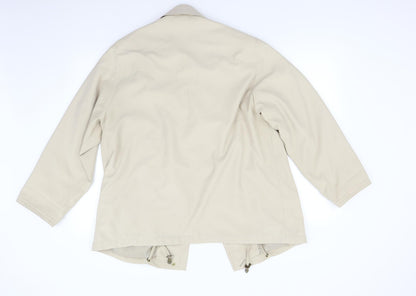 Telemac Womens Beige   Jacket  Size L