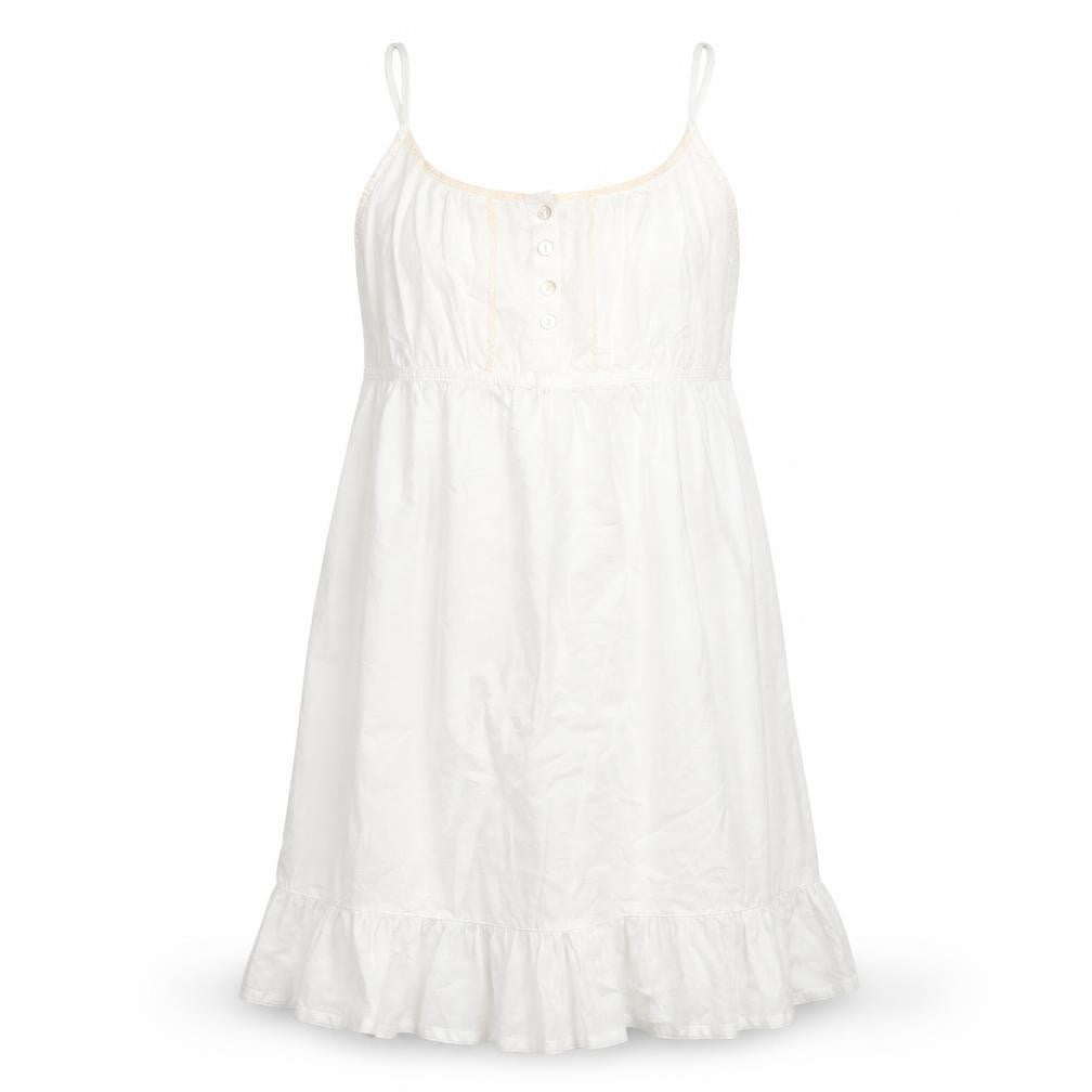 Limited Womens White Polka Dot  Basic Tank Size 12