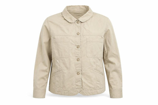 EWM Womens Beige   Jacket  Size M