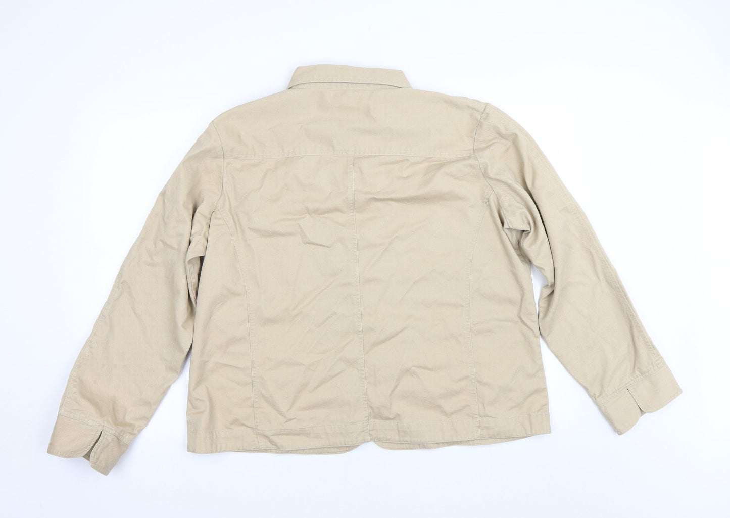 EWM Womens Beige   Jacket  Size M