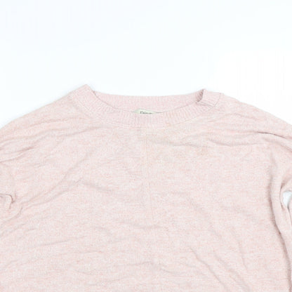 Next Womens Pink   Pullover Jumper Size 12