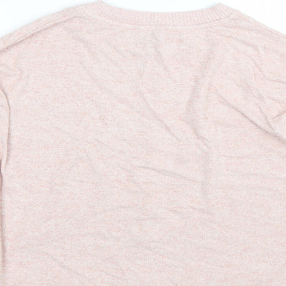Next Womens Pink   Pullover Jumper Size 12