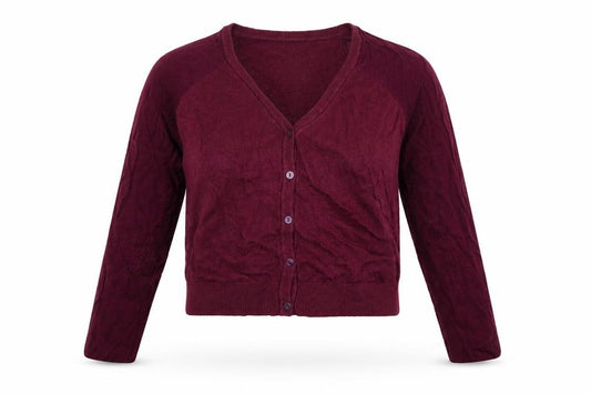 Topshop Womens Purple   Cardigan Jumper Size 14