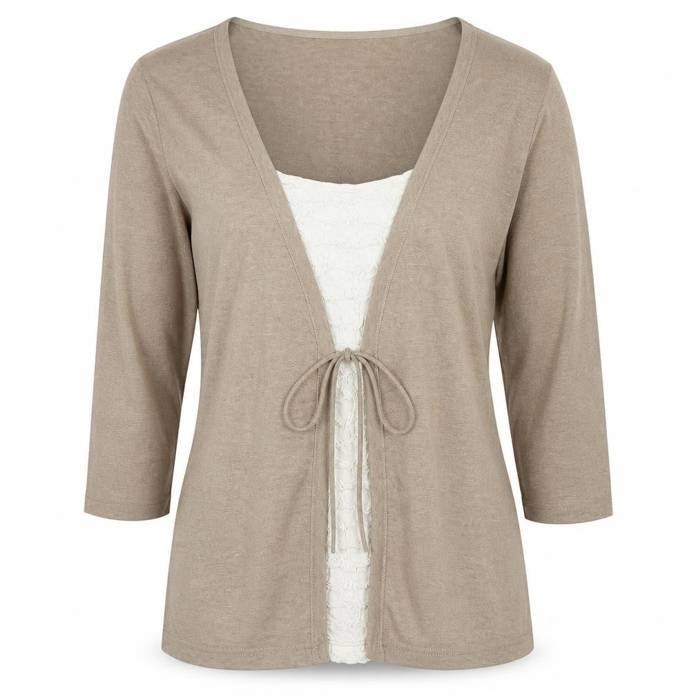 Per Una Womens Brown   Basic T-Shirt Size 10