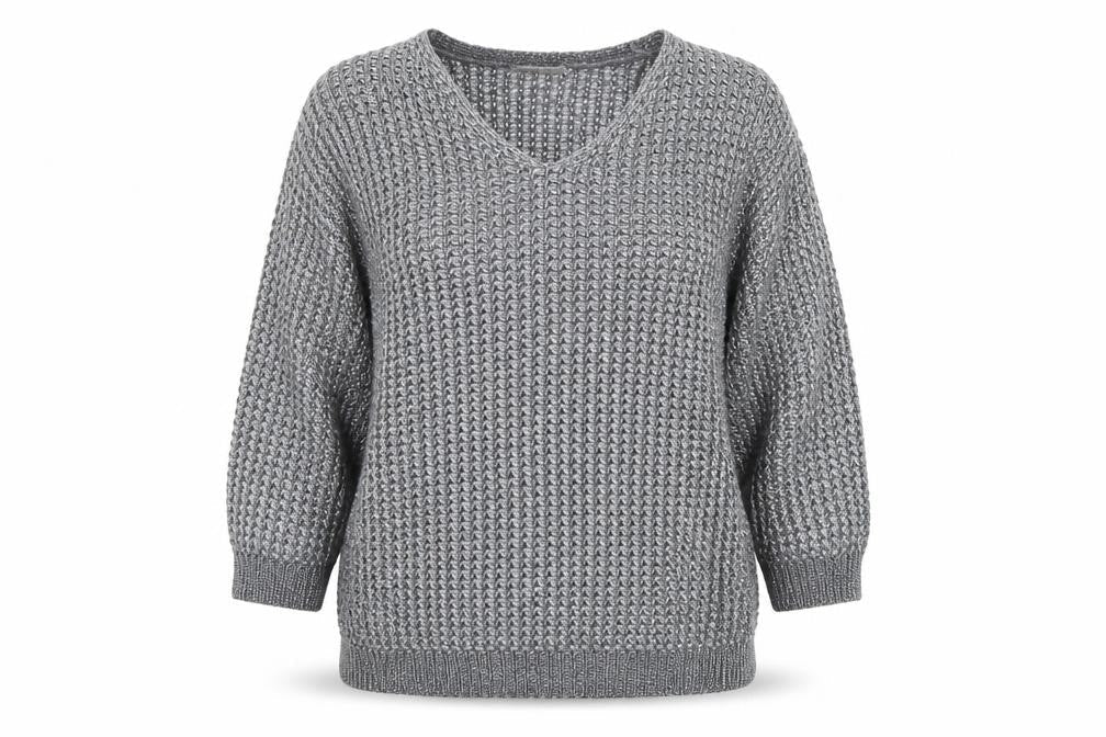 George Womens Silver   Pullover Jumper Size M