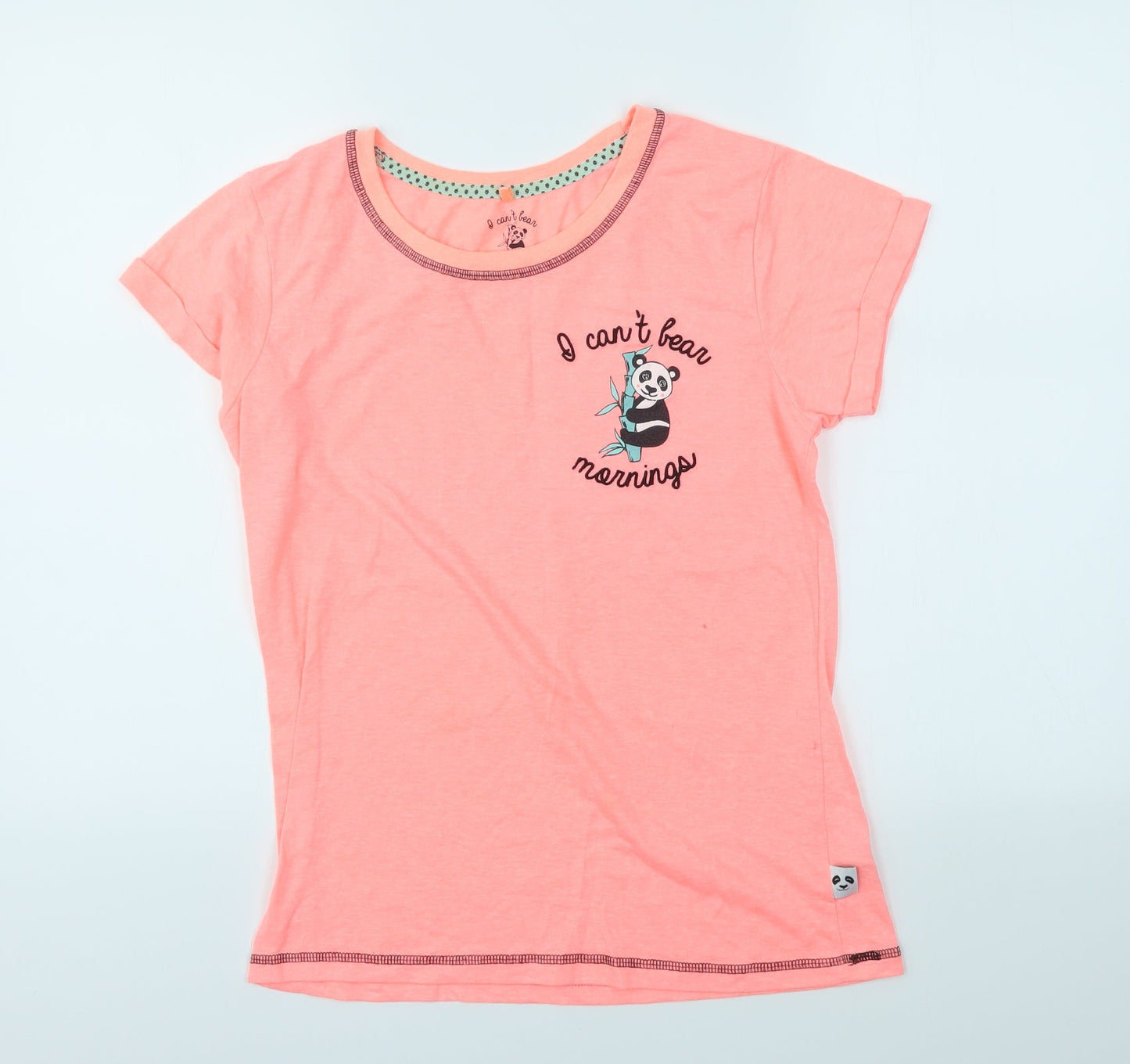 Primark Womens Pink   Top Pyjama Top Size XS
