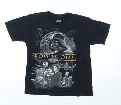 Front view of STAR WARZ boys’ multicoloured geometric basic t-shirt, size M