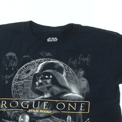 Close-up detail of STAR WARZ boys’ multicoloured geometric basic t-shirt, size M