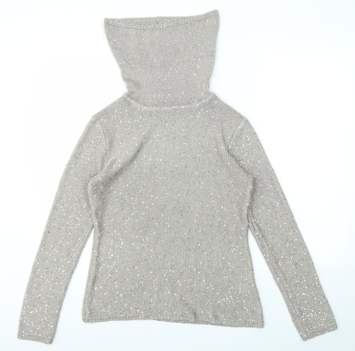 VIZ VIZ  Womens Gold   Pullover Jumper Size 12
