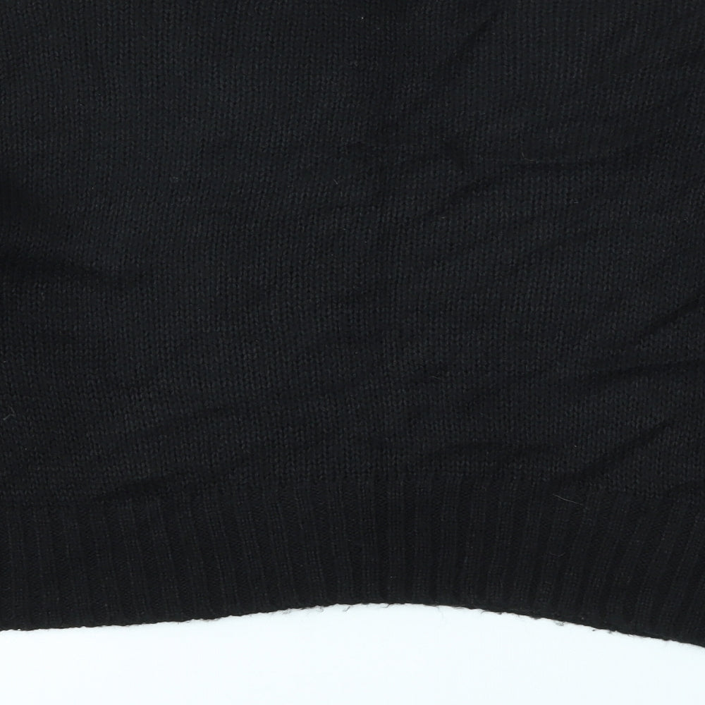 New Look Womens Black   Pullover Jumper Size S