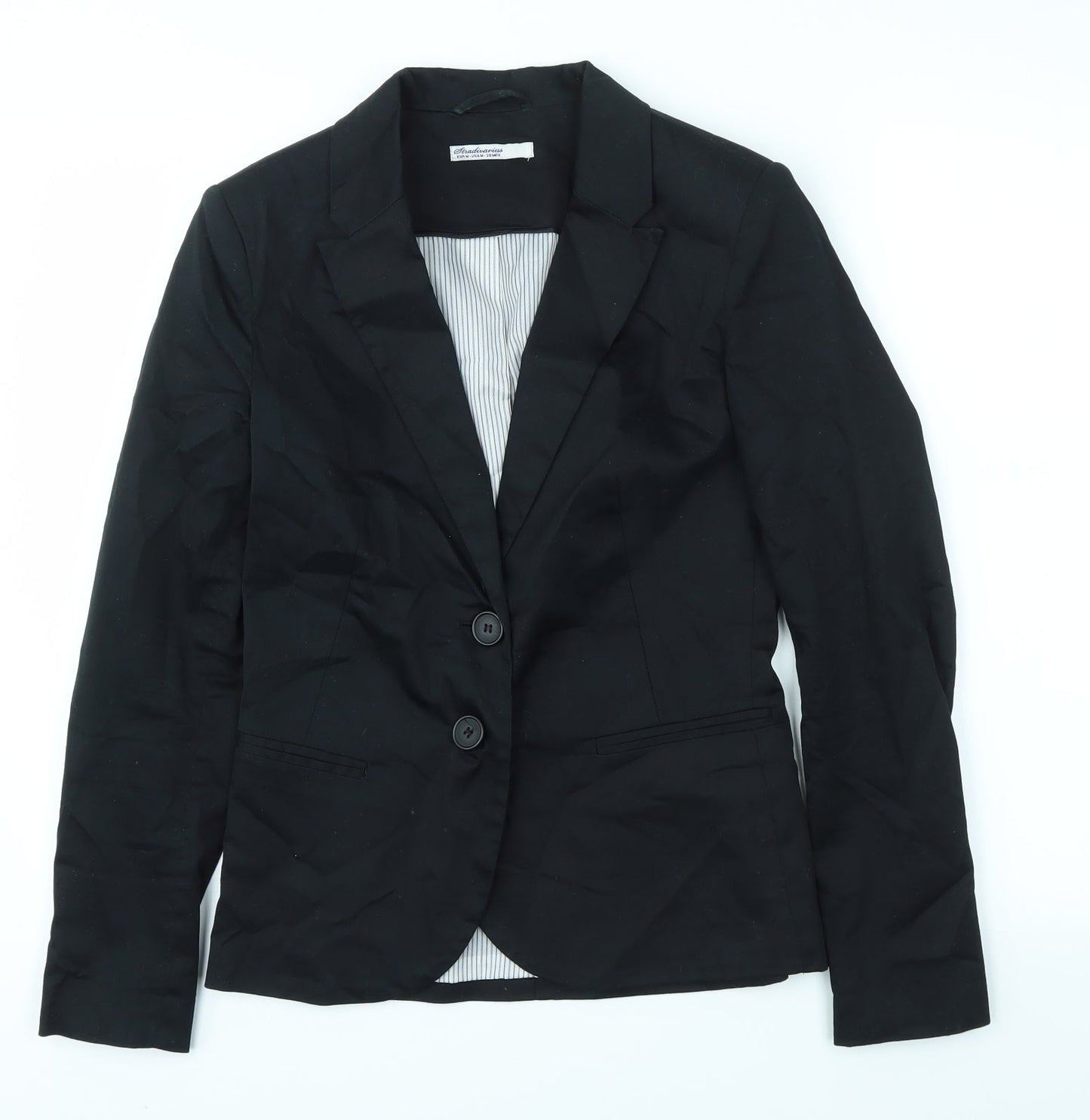 Stradavarius Womens Black   Jacket Blazer Size M