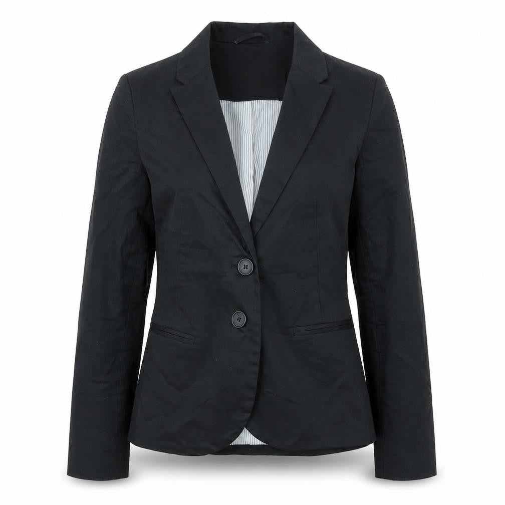 Stradavarius Womens Black   Jacket Blazer Size M