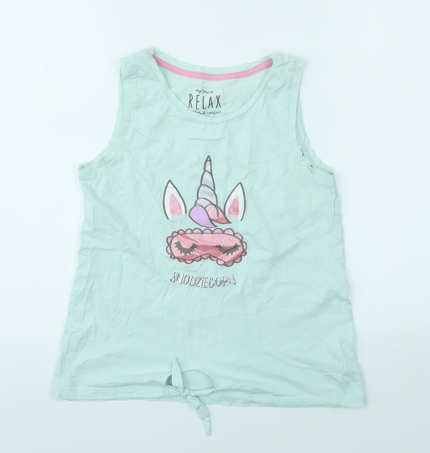 Peacocks Girls Multicoloured Animal Print  Basic T-Shirt Size 12-13 Years