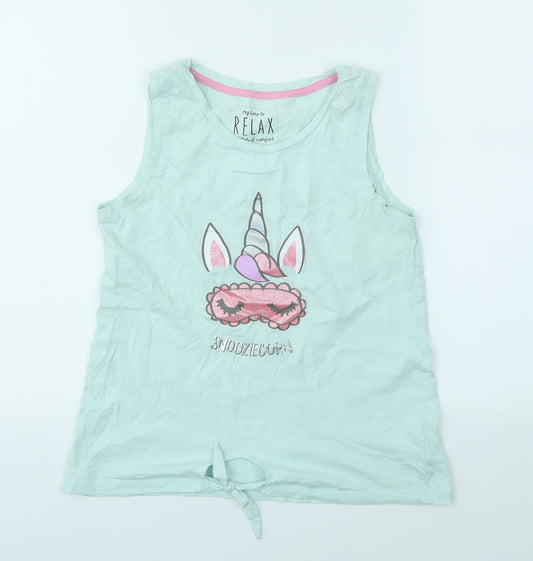 Peacocks Girls Multicoloured Animal Print  Basic T-Shirt Size 12-13 Years