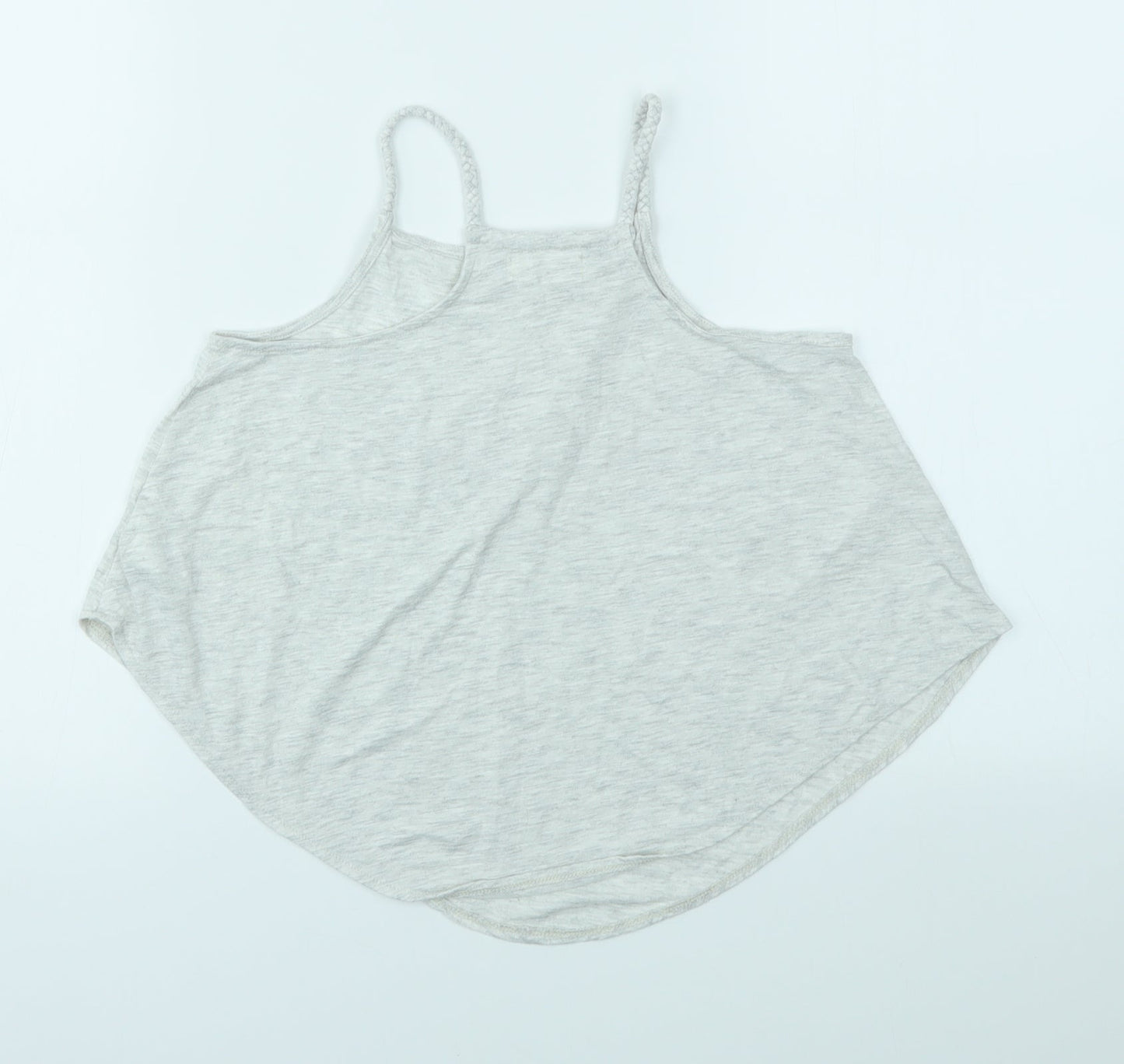 H&M Girls Grey   Basic T-Shirt Size 9-10 Years