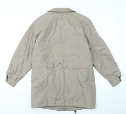 Telemac Womens Grey   Jacket Coat Size 8