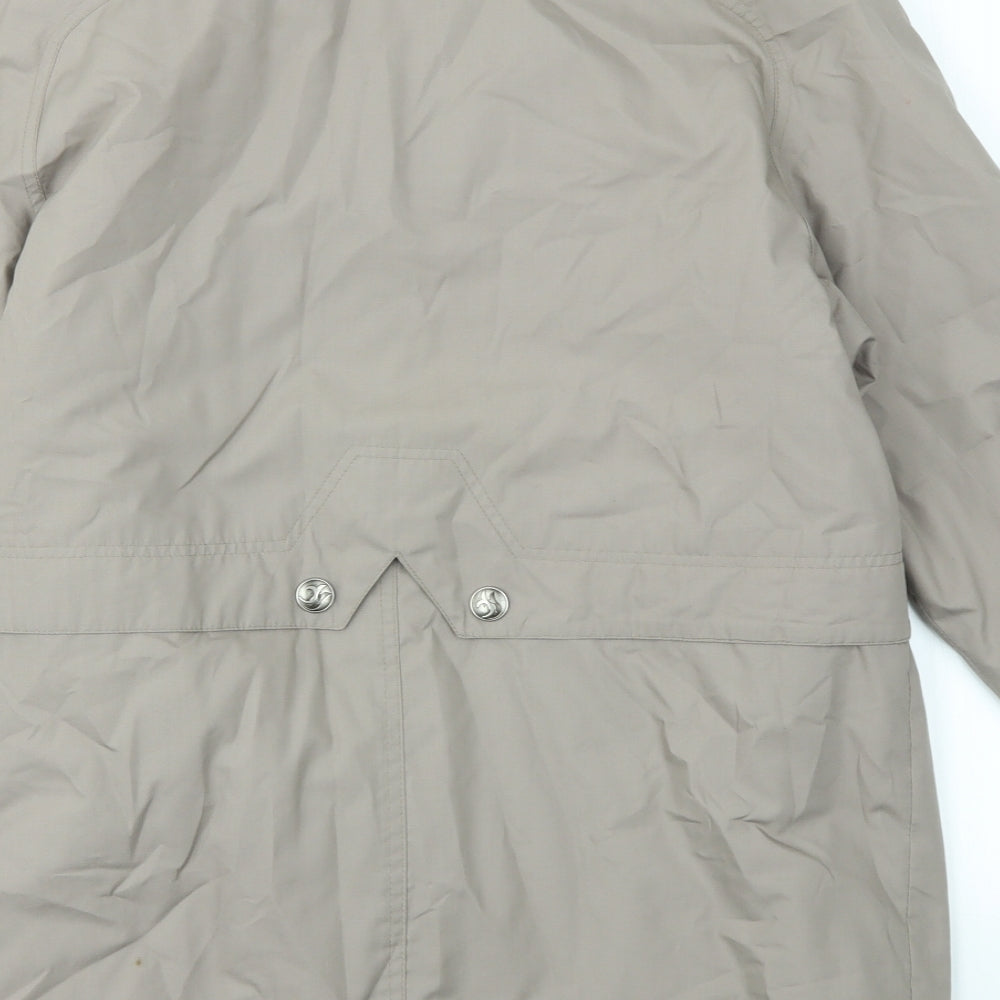 Telemac Womens Grey   Jacket Coat Size 8