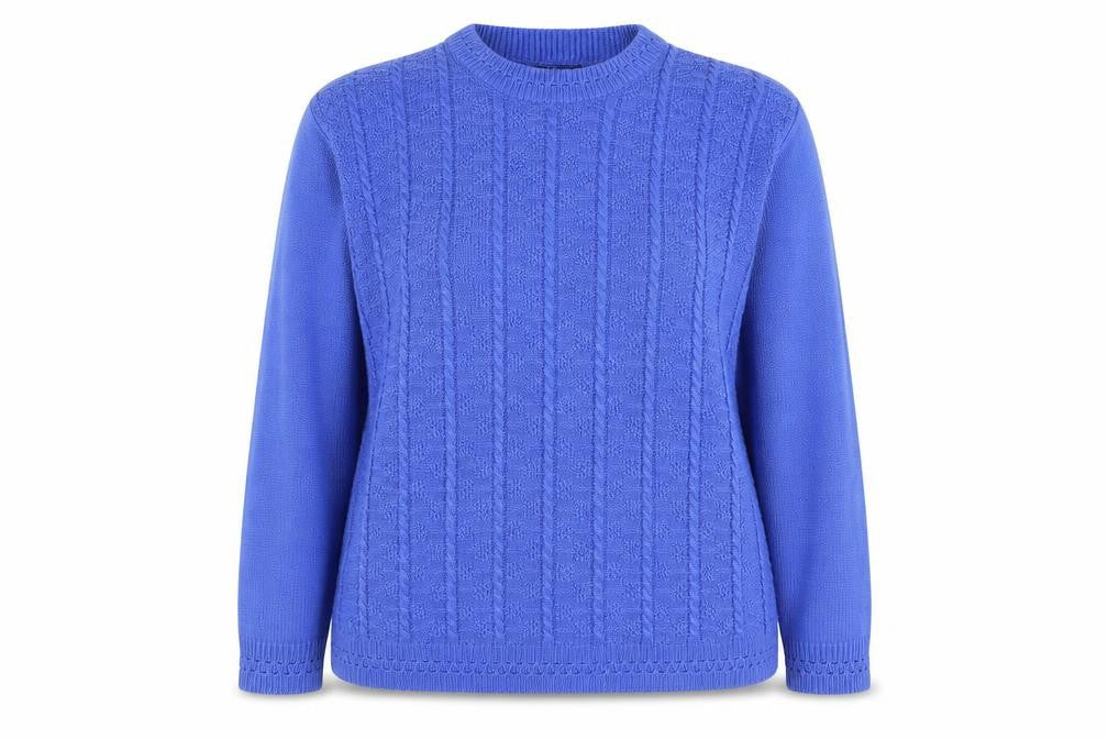 Bonmarché Womens Blue Pullover Jumper Size L