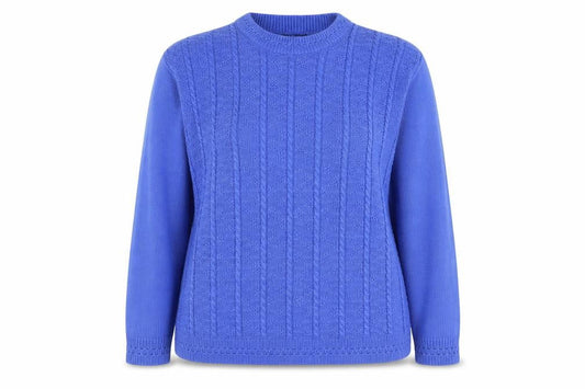 Bonmarché Womens Blue Pullover Jumper Size L