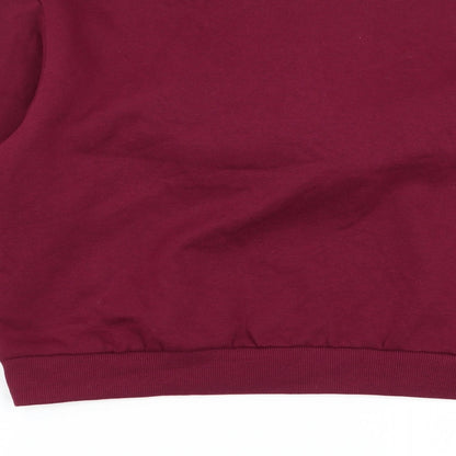 H&M Womens Red   Pullover Jumper Size S