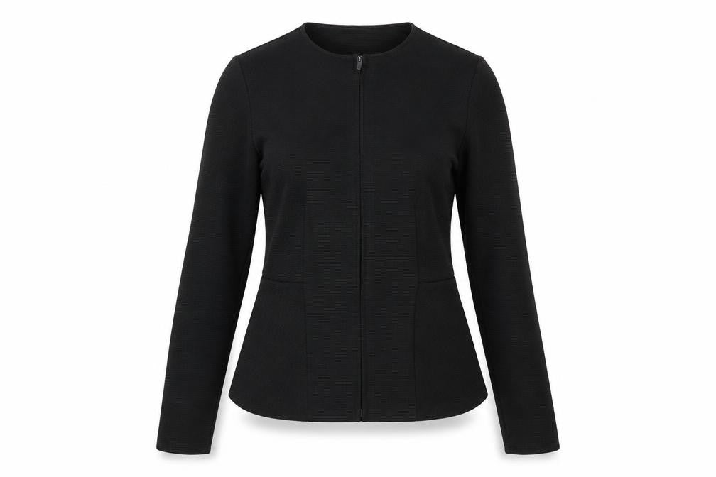 Papaya Womens Black   Full Zip Jumper Size 10