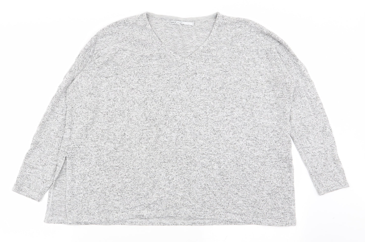 Only Womens Grey   Basic T-Shirt Size S