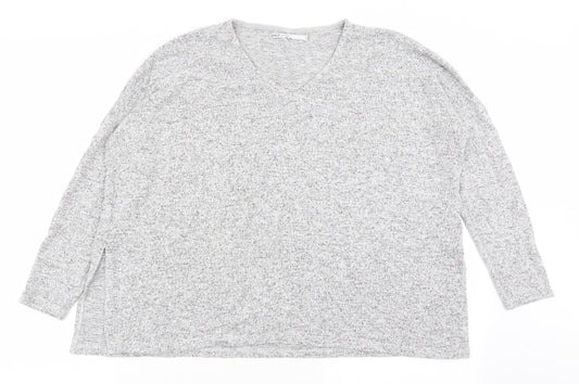 Only Womens Grey   Basic T-Shirt Size S