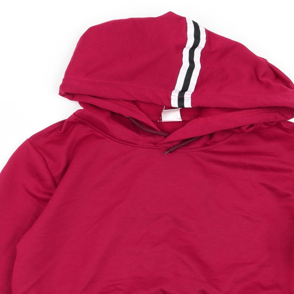 xiranmei Womens Red   Pullover Jumper Size M  - crop jumper