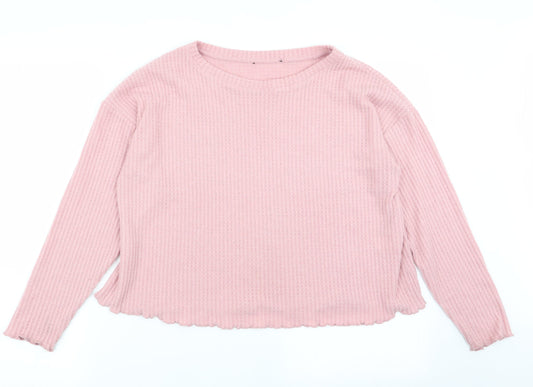 New Look Womens Pink   Basic T-Shirt Size S