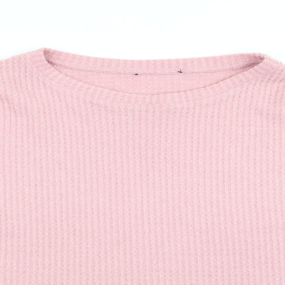 New Look Womens Pink   Basic T-Shirt Size S