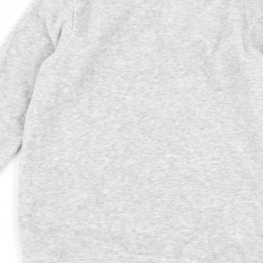 Asda George Girls Grey   Pullover Jumper Size 7-8 Years