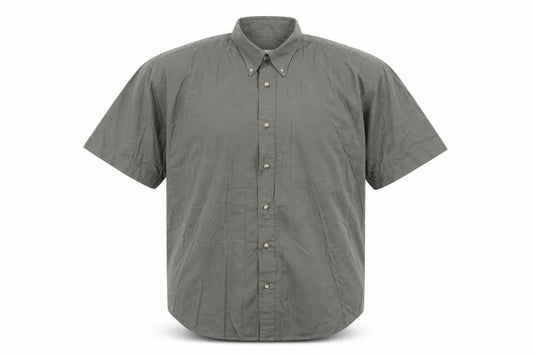 Best Basics Mens Green    Button-Up Size M
